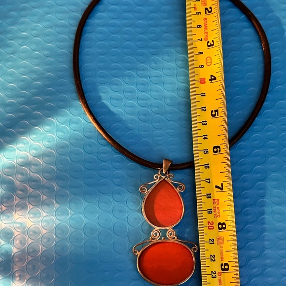 Carnelian Statement Drop - Picture 5 of 6